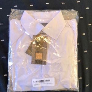 Boys dress shirt and pants.